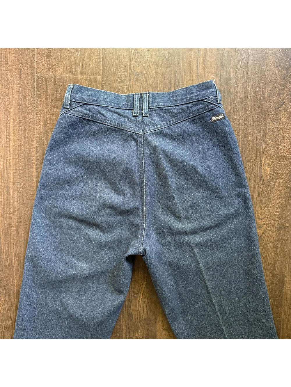 Vintage 90s Western Wrangler Jeans Hi Waist Straight USA Made Cotton 30x36 Women